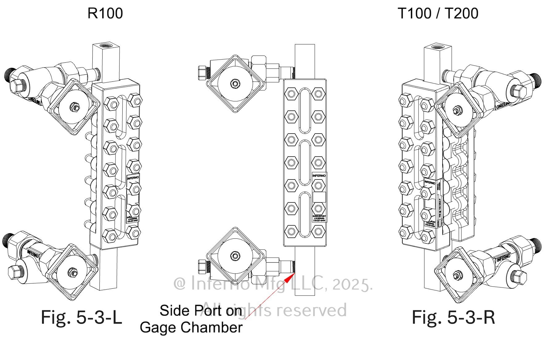 Side Connected Close Hookup — base view